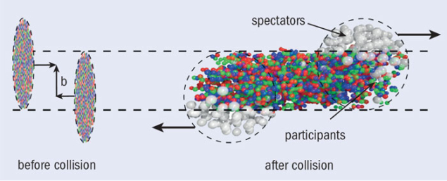 Two heavy ions